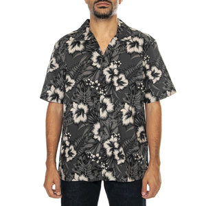Hawaiian Print S/S Shirt Black - Camicia Maniche Corte Uomo Multicolore PFD0366-023  PENFIELD 