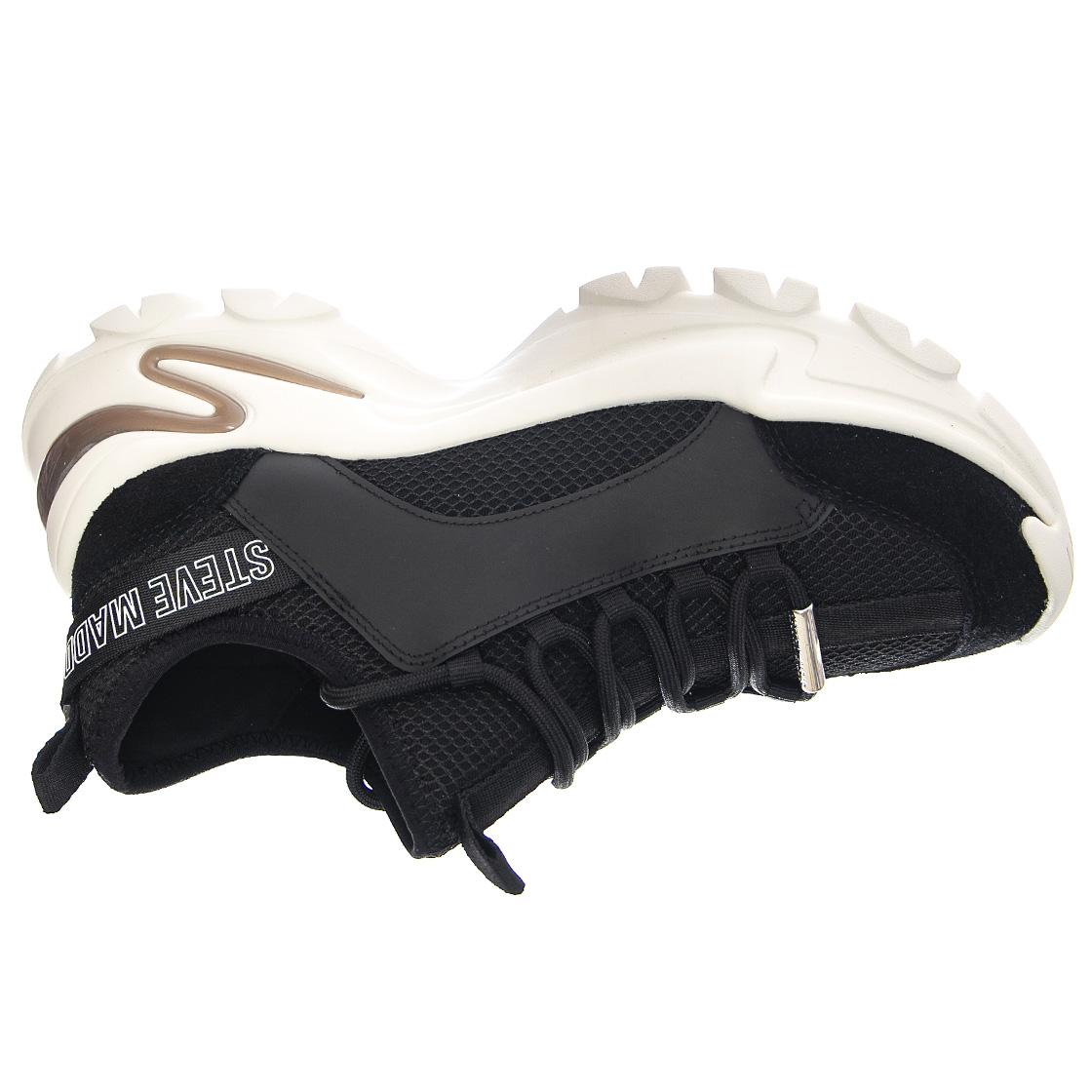 Medusa - Scarpe Stringate Profilo Basso Donna Nere SMPMEDUSA-BLK  STEVE MADDEN 