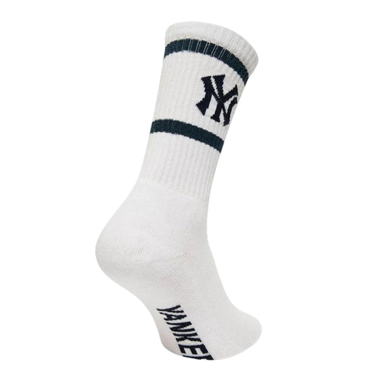 MLB Premium Socks New York Yankees - Calzini Bianchi con Logo 13113632 WHT NEW ERA 
