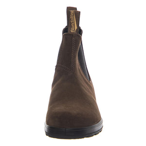 2410 Brown Suede Brown & Brown Boots - Stivaletti Profilo alla Caviglia Uomo Marrone 2410-BROWN & BROWN  BLUNDSTONE 