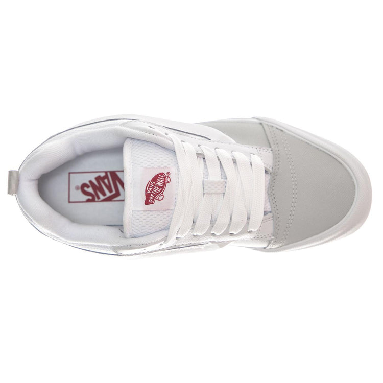 Knu School Suede RTSK / White Rd - Scarpe Profilo Basso Uomo Grige VN0009QCYF91  VANS 