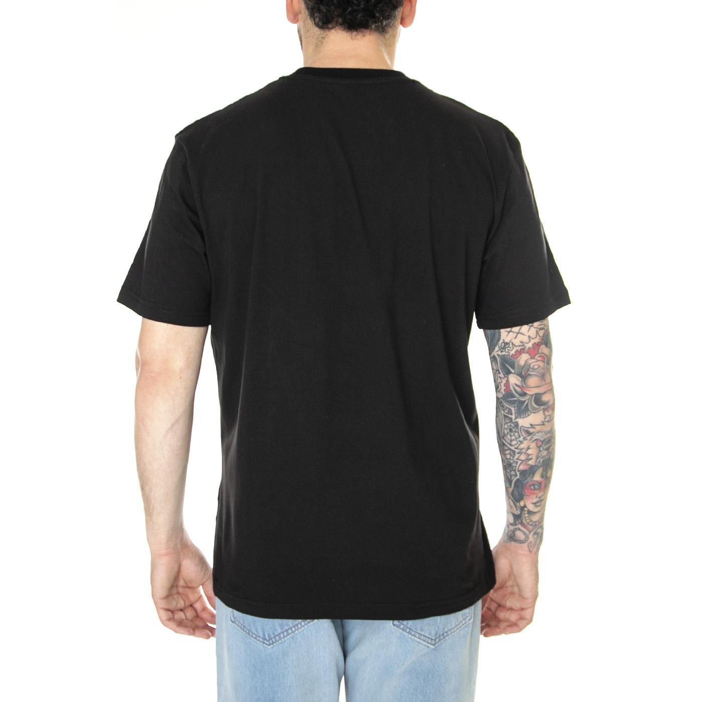 M' Careless T-Shirt Black - Maglietta Girocollo Uomo Nera TSH0380BLK  DOOMSDAY 