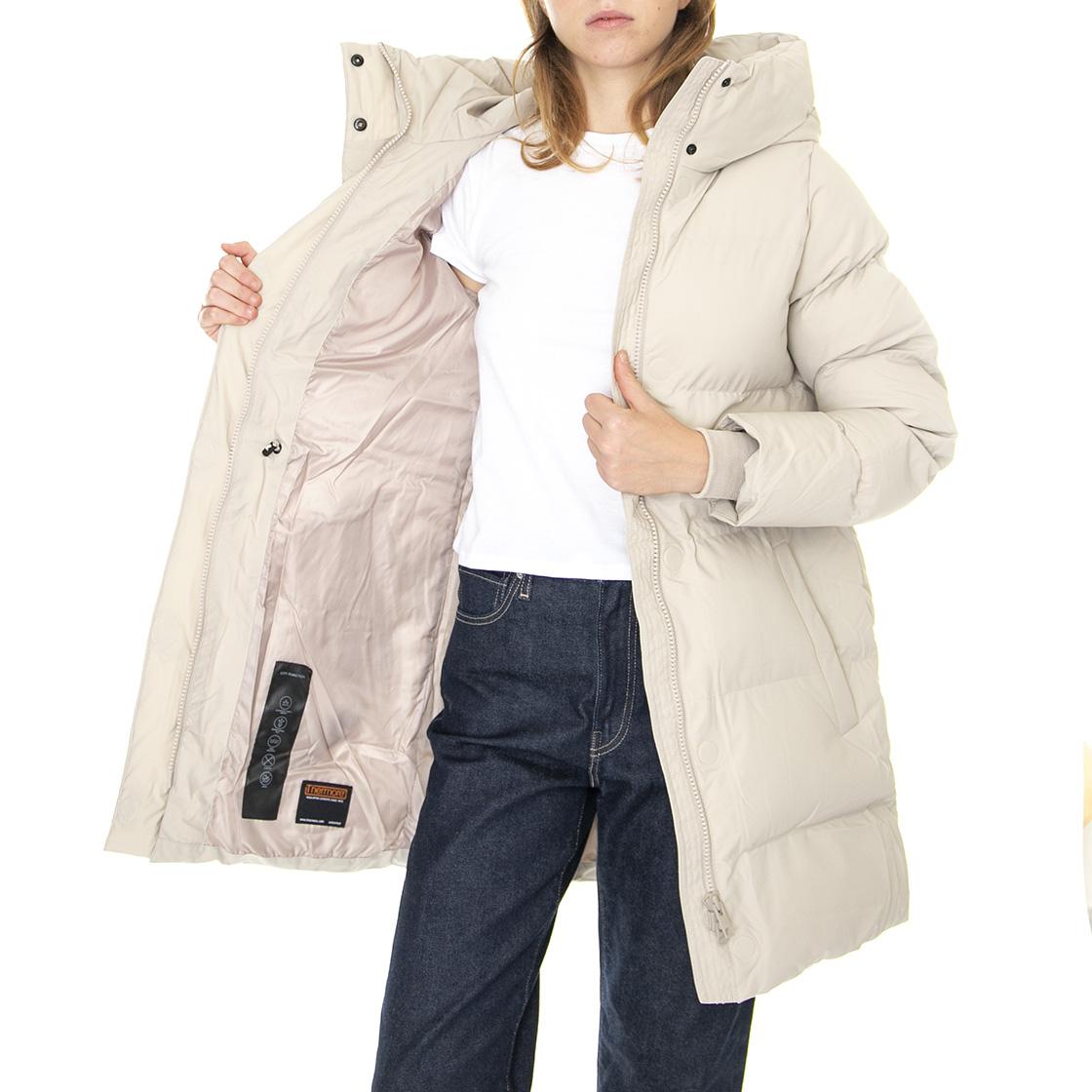 W´s Jacket Vesper Oyster T-Spin Light 5000 - Giacca Invernale con Cappuccio Donna Beige 330402-575  ELVINE 