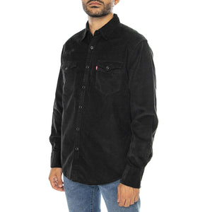 Barstow Western Standard Jet Black - Camicia Uomo Nera 85744-0078  LEVIS 