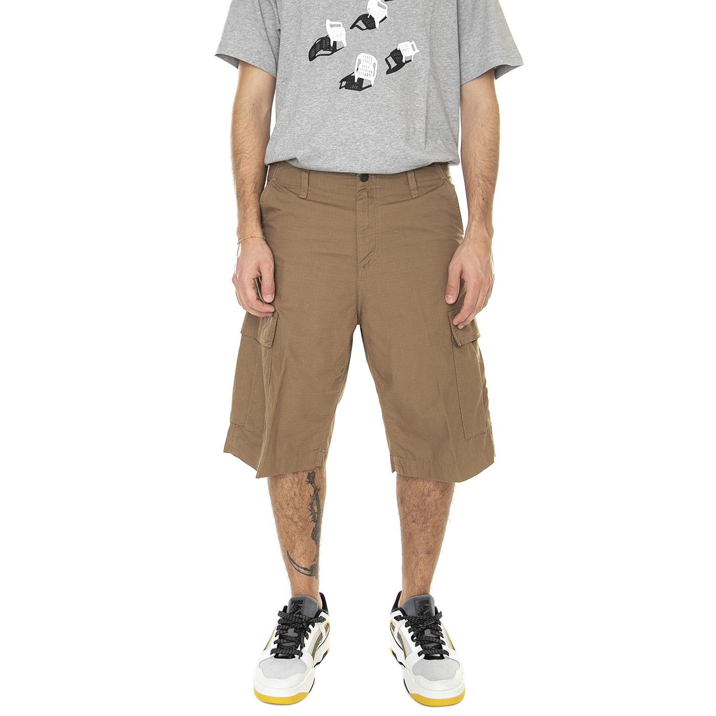 Regular Cargo Short Buffalo Rinsed - Bermuda Cargo Uomo Marroni I028246-1CM02  CARHARTT WIP 