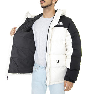 M Himalayan Down Parka Gardenia White - Giacca Invernale con Cappuccio Uomo Bianca NF0A4QYXN3N1  THE NORTH FACE 
