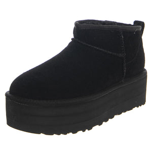 W Classic Ultra Mini Platform - Stivaletti Donna Neri 1135092-BLK  UGG 