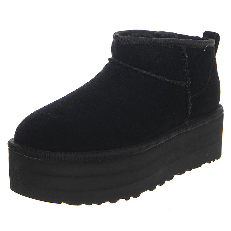 W Classic Ultra Mini Platform - Stivaletti Donna Neri 1135092-BLK  UGG 