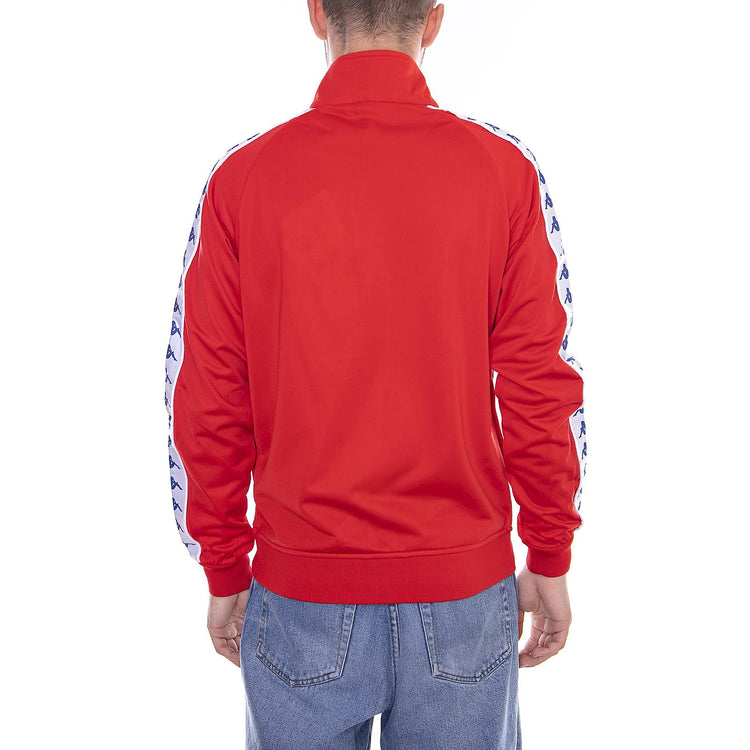 222 Banda Anniston Slim Jacket -  Red / White / Blue - Giacca Leggera Uomo Rossa 301EFU0-C37  KAPPA 