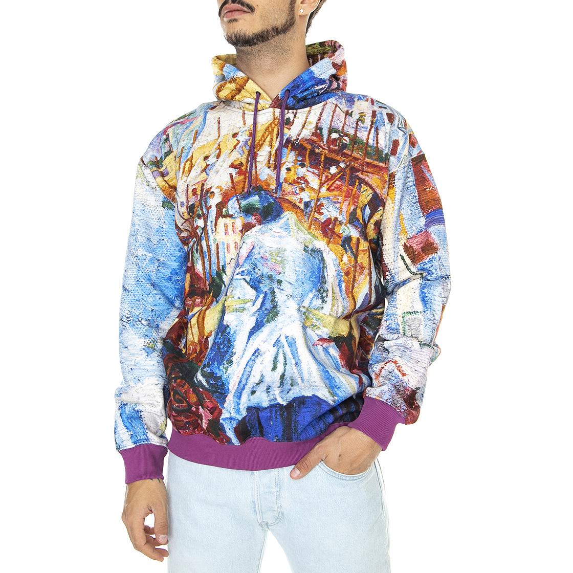La Strada Hoodie Multicolor - Felpa con Cappuccio Uomo Multicolore 22WISH87-MULTICOLOR  IUTER 