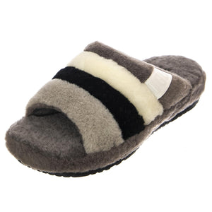 Fluff You Stripes - Sandali Uomo Multicolore UGMFLUYDGMU1123772M . UGG 