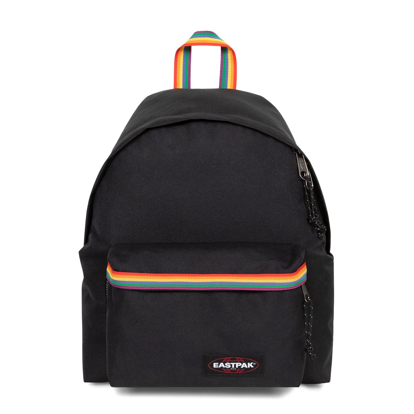 Padded Pak'R Color Band Rainbow - Zaino Nero EK0006205O01  EASTPAK 