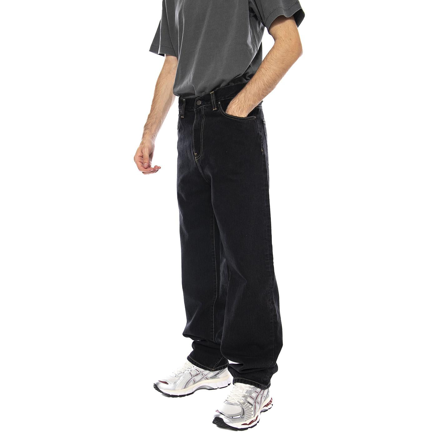 Aaron Pant Black - Pantaloni Uomo Neri I034237.8906 . CARHARTT WIP 