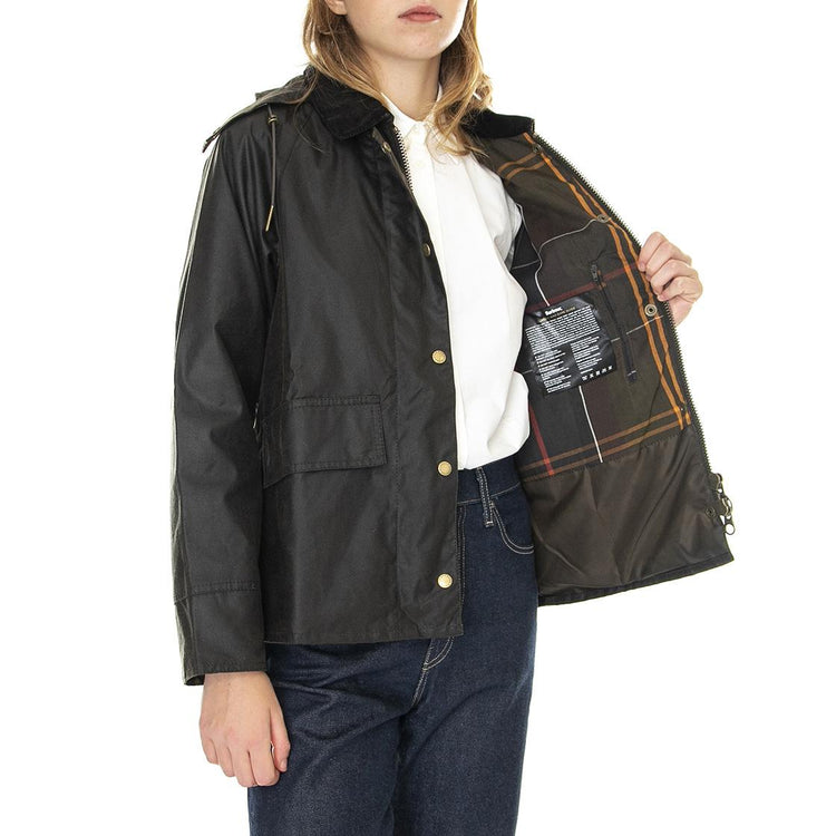 Avon Wax Olive Classic - Giacca Invernale Donna Marrone 222MLWX1081-OL71  BARBOUR 