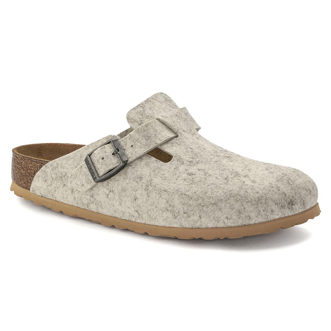 Boston Eggshell - Sandali Donna / Uomo Grigi - Calzata Stretta 1023143  BIRKENSTOCK 