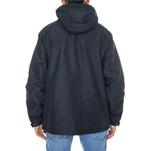 Jones Fleece Lined C True Navy - Giacca Invernale con Cappuccio Uomo Blu F4RFC014-412  FARAH 