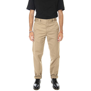 M' Master Pant Leather Rinsed - Pantaloni Chino Uomo Beige I020074.8Y.02.32  CARHARTT WIP 