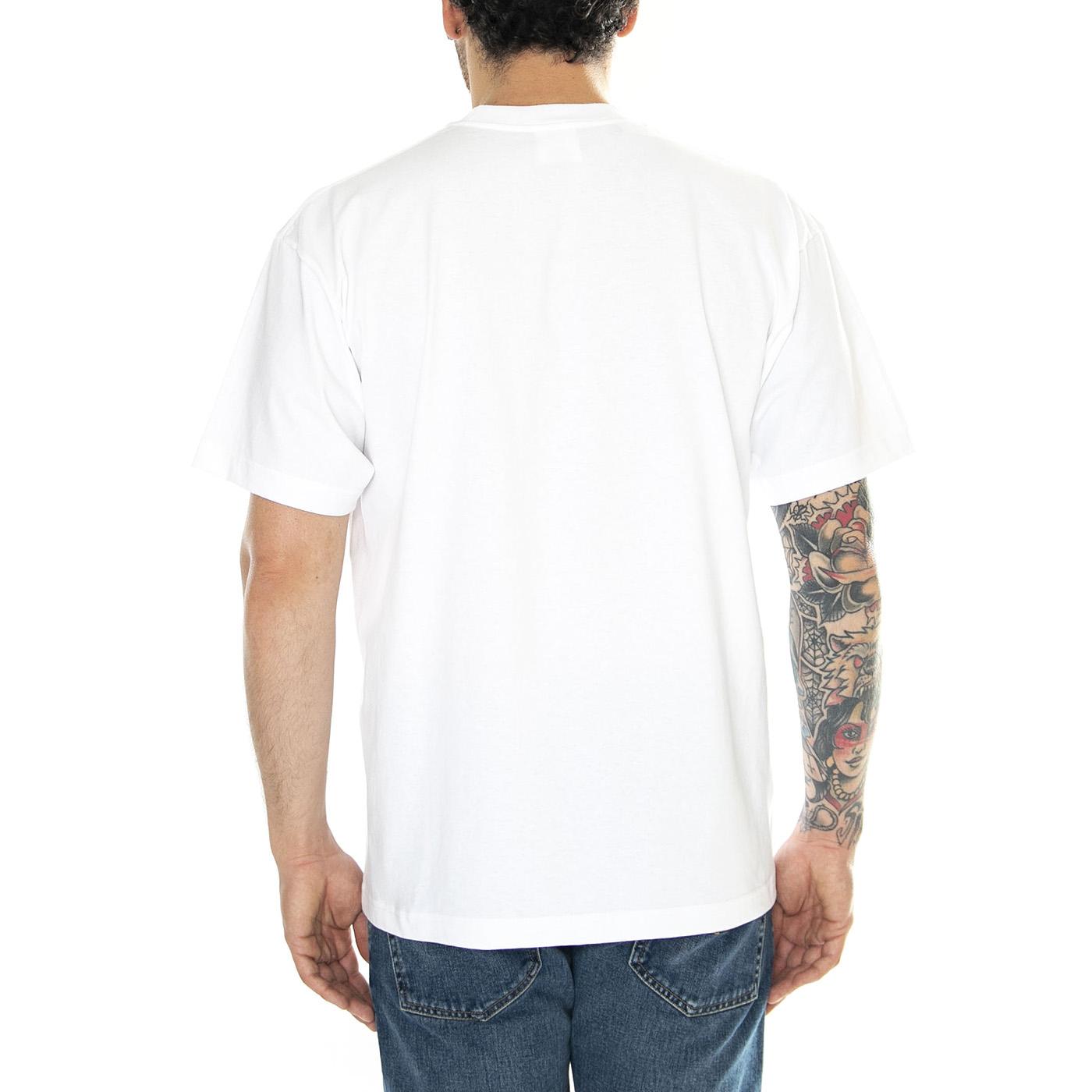 Mod-Dog S/S Tee White - Maglietta Girocollo Uomo Bianca TS02179-WHITE  HUF 