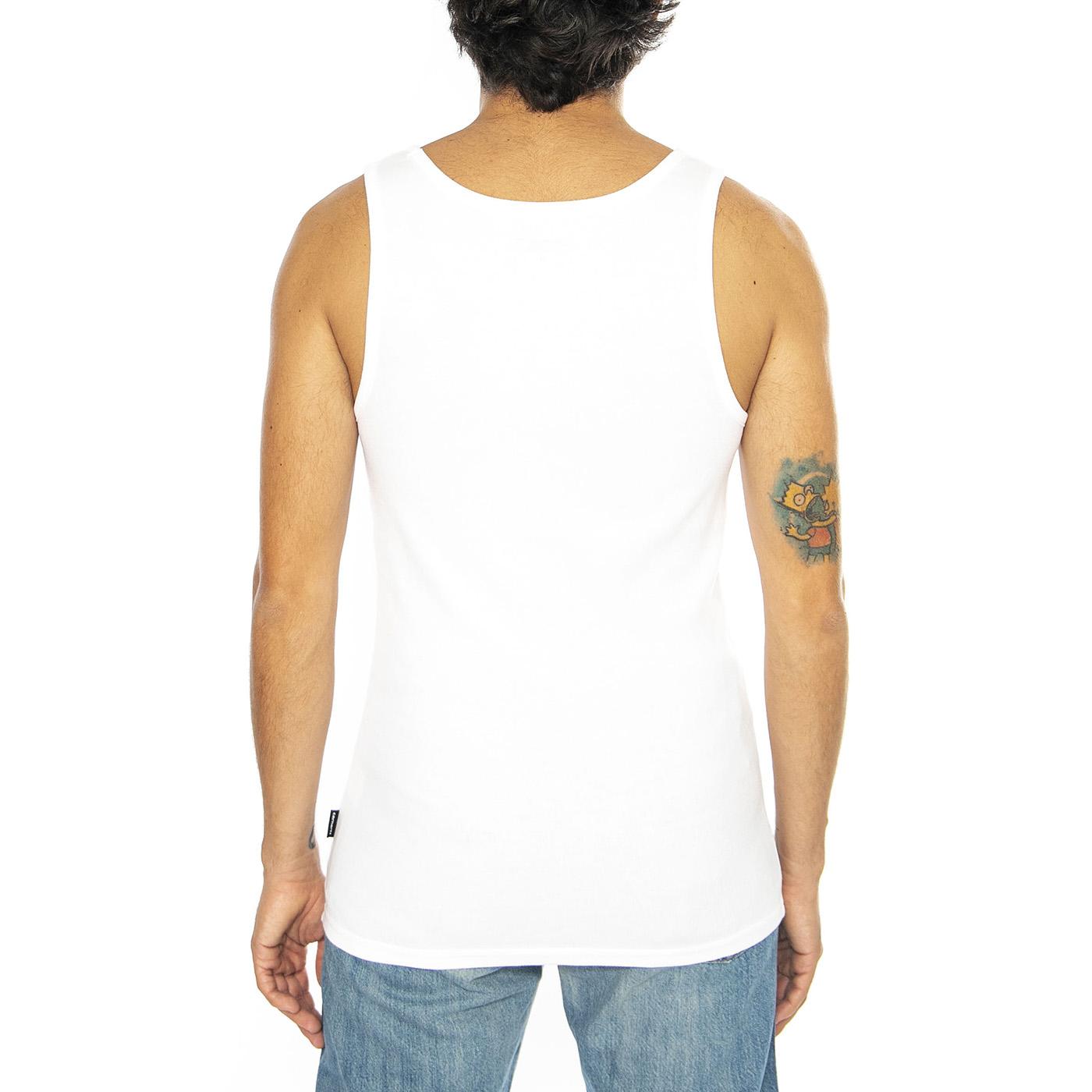 A-Shirt White + White - Confezione da Due Canotte Uomo Bianche I033227.931XX  CARHARTT WIP 