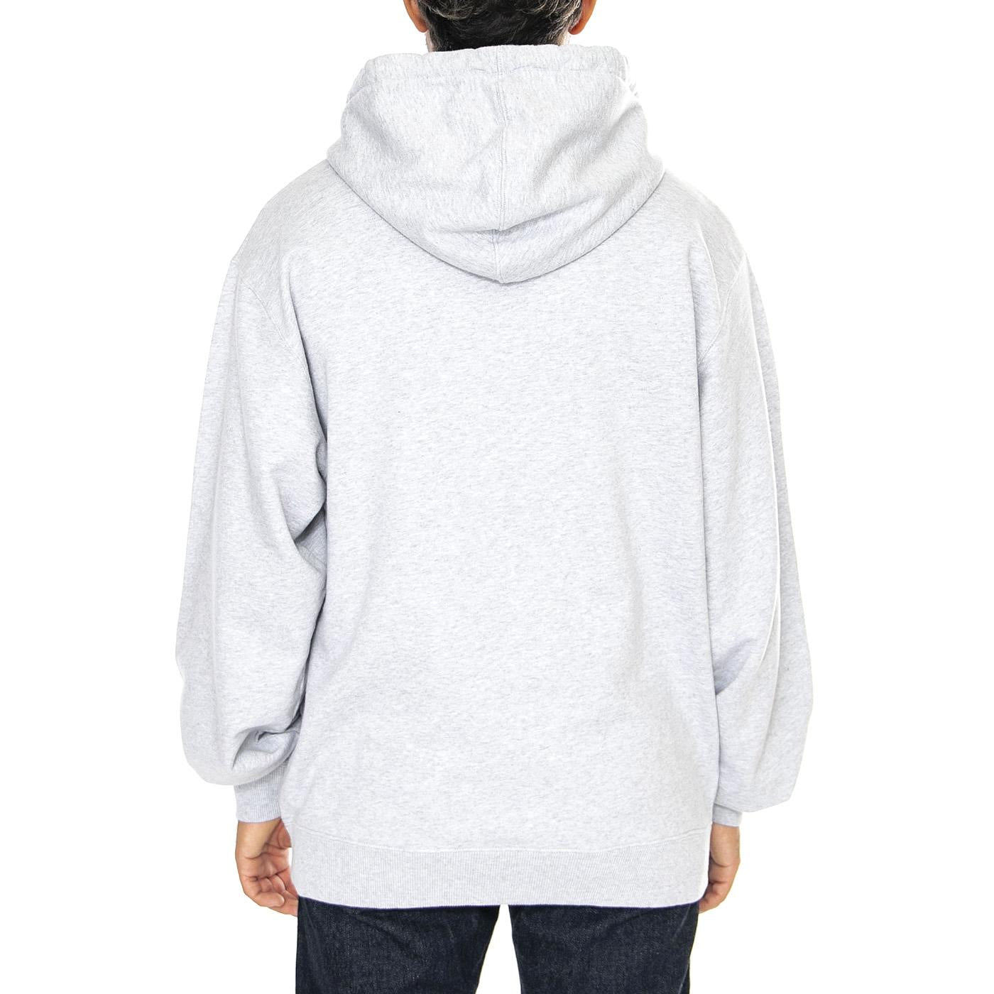 Japane Sun Hoodie Sweat Grey Marl - Felpa con Cappuccio Uomo Grigia I034187.DF.67.-DF.67  EDWIN 