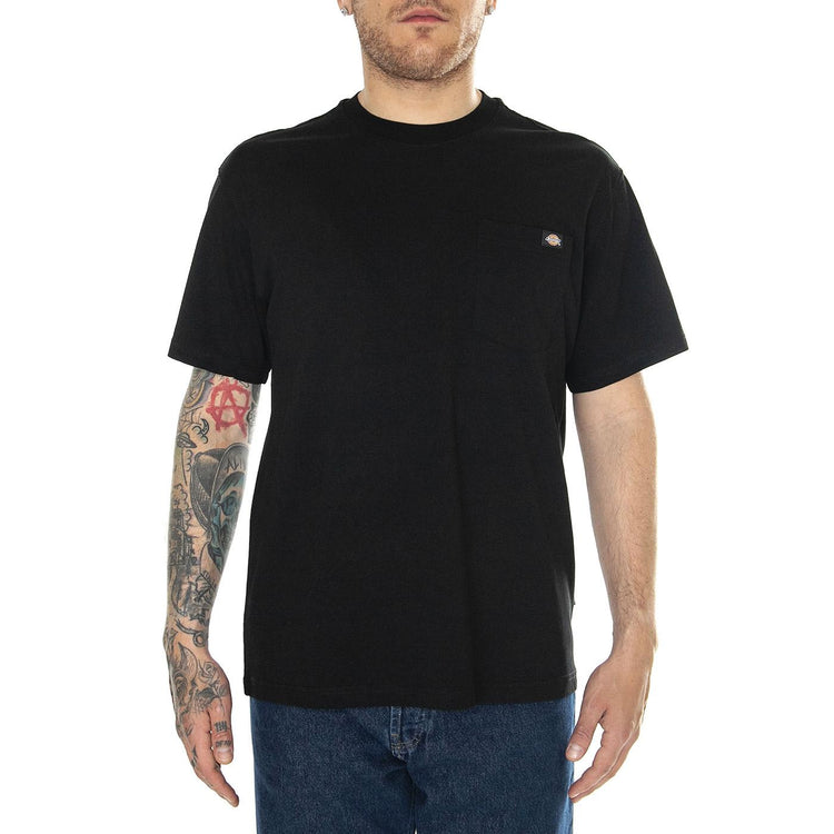 Luray Pocket Tee SS Black - Maglietta Girocollo Uomo Nera DK0A4YFCBLK1  DICKIES 