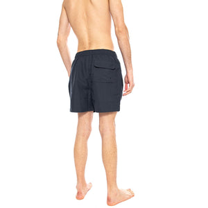 STAPLE LOGO 5 SWIM SHORTS Navy - Costume da bagno uomo blu MSW0064 NY91 BARBOUR 
