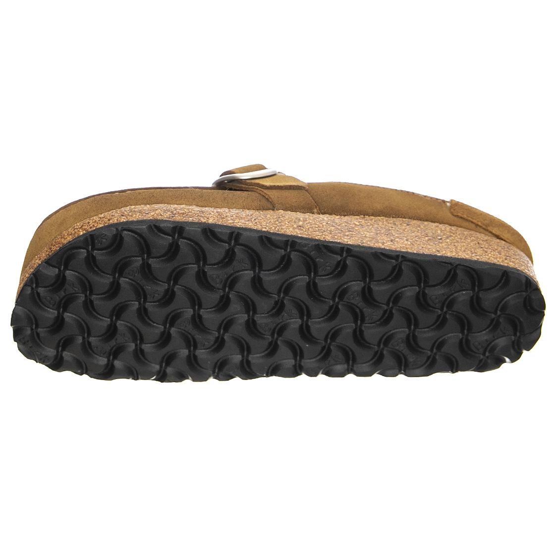 Buckley Shearling - Sandali Uomo Marroni - Calzata Stretta 1018127  BIRKENSTOCK 