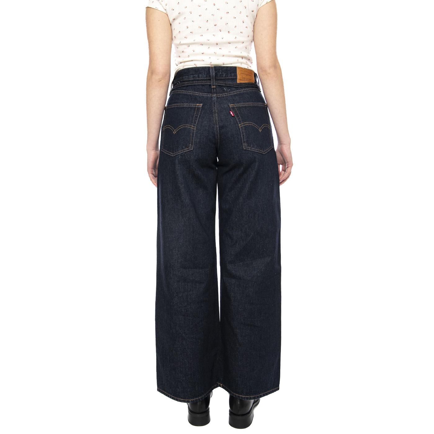 XL Straight - Good Grades Tencel - Pantaloni Donna Dark Indigo Blu A8701 0007 LEVIS 