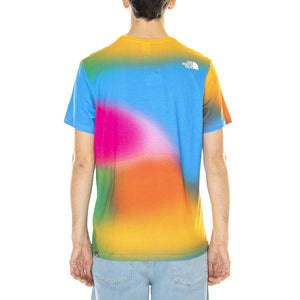 M' Simple S/S Dome Tee EU Spring Snc Blue / Gradient Print - Maglietta Girocollo Uomo Multicolore NF0A2TX5IAX1  THE NORTH FACE 