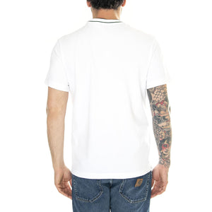T-Shirt 001 White - Maglietta Girocollo Uomo Bianca TH8174-001  LACOSTE 