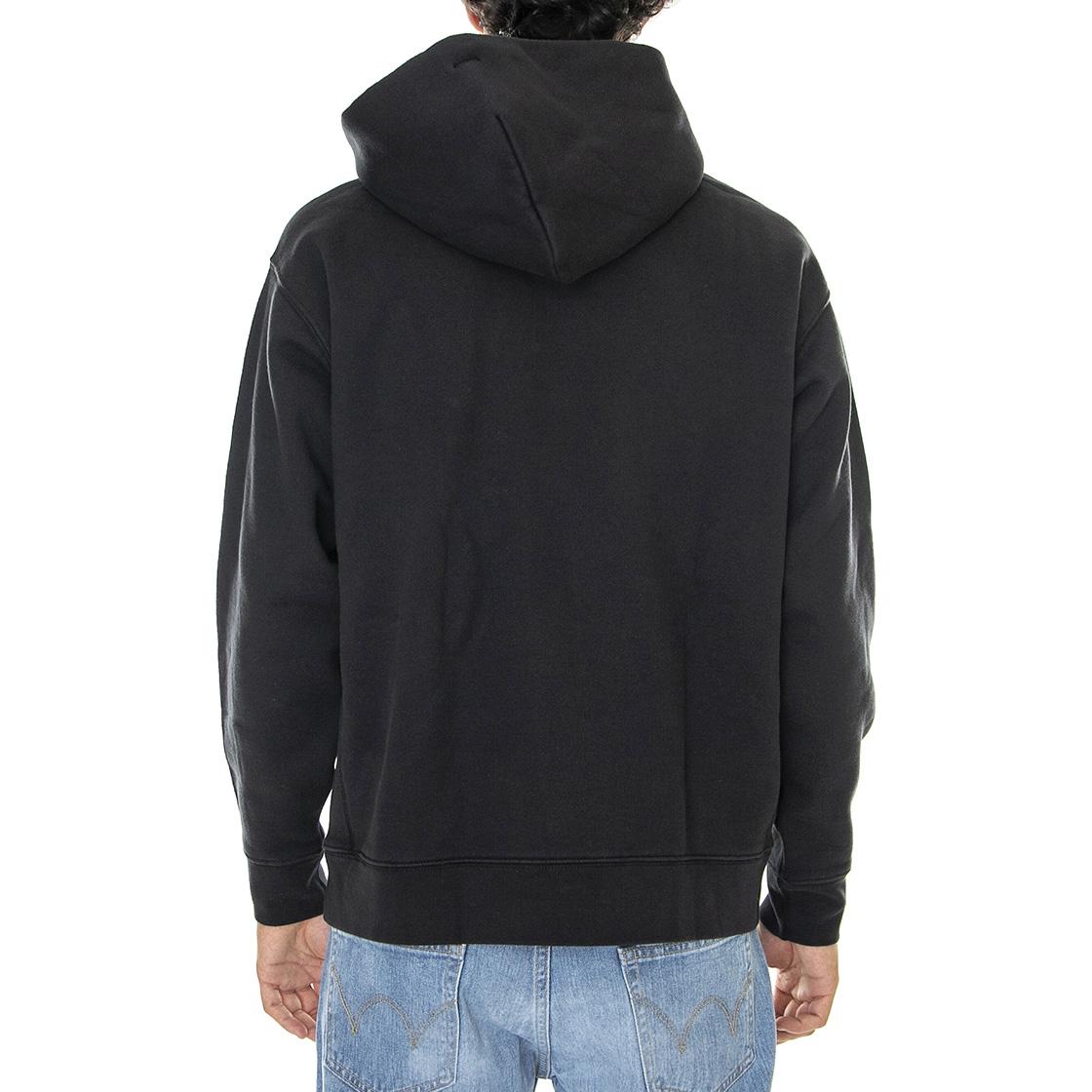 Skate Hooded Sweatshirt Anthracite Night - Felpa con Cappuccio Uomo Nera A1008-0000  LEVIS 