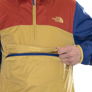 M FANORAK  OLIVENITE YELLO T93FZL3GU  THE NORTH FACE 