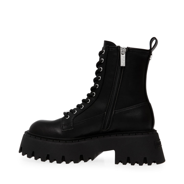 Over-Ride Black - Stivaletti Stringati Donna Neri SMSOVER-RIDE-1  STEVE MADDEN 