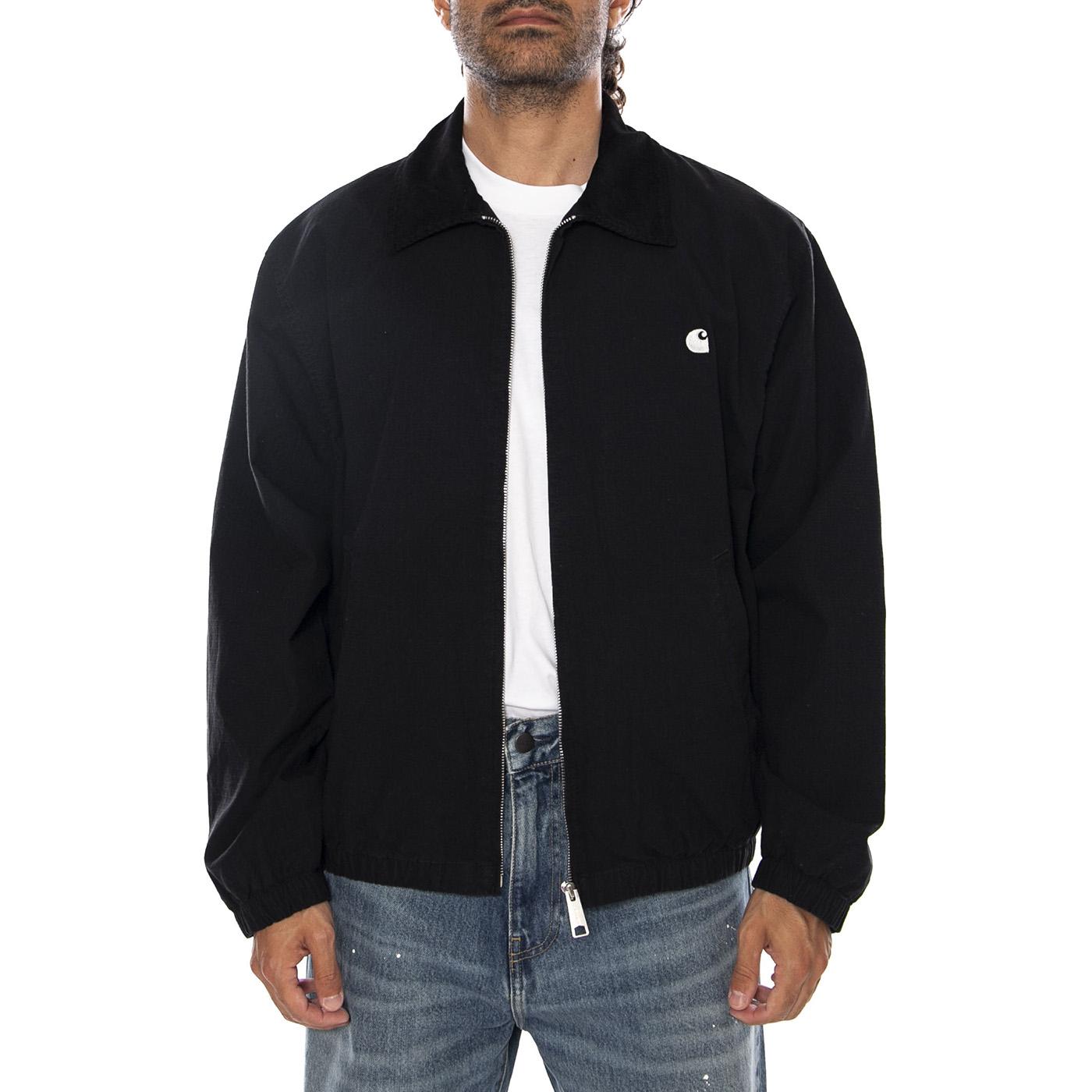 MADISON RIPSTOP JACKET BLACK / WAX - Giacca Uomo Nera I036804 K02GD CARHARTT WIP 