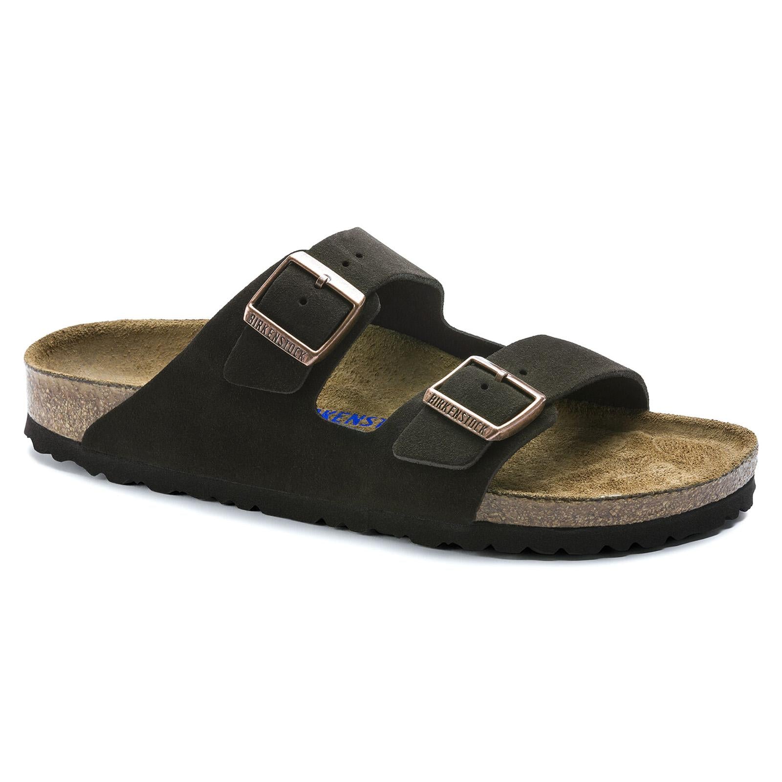 Unisex Arizona SFB Mocca Brown Sandals - Regular Fit 951313  BIRKENSTOCK 
