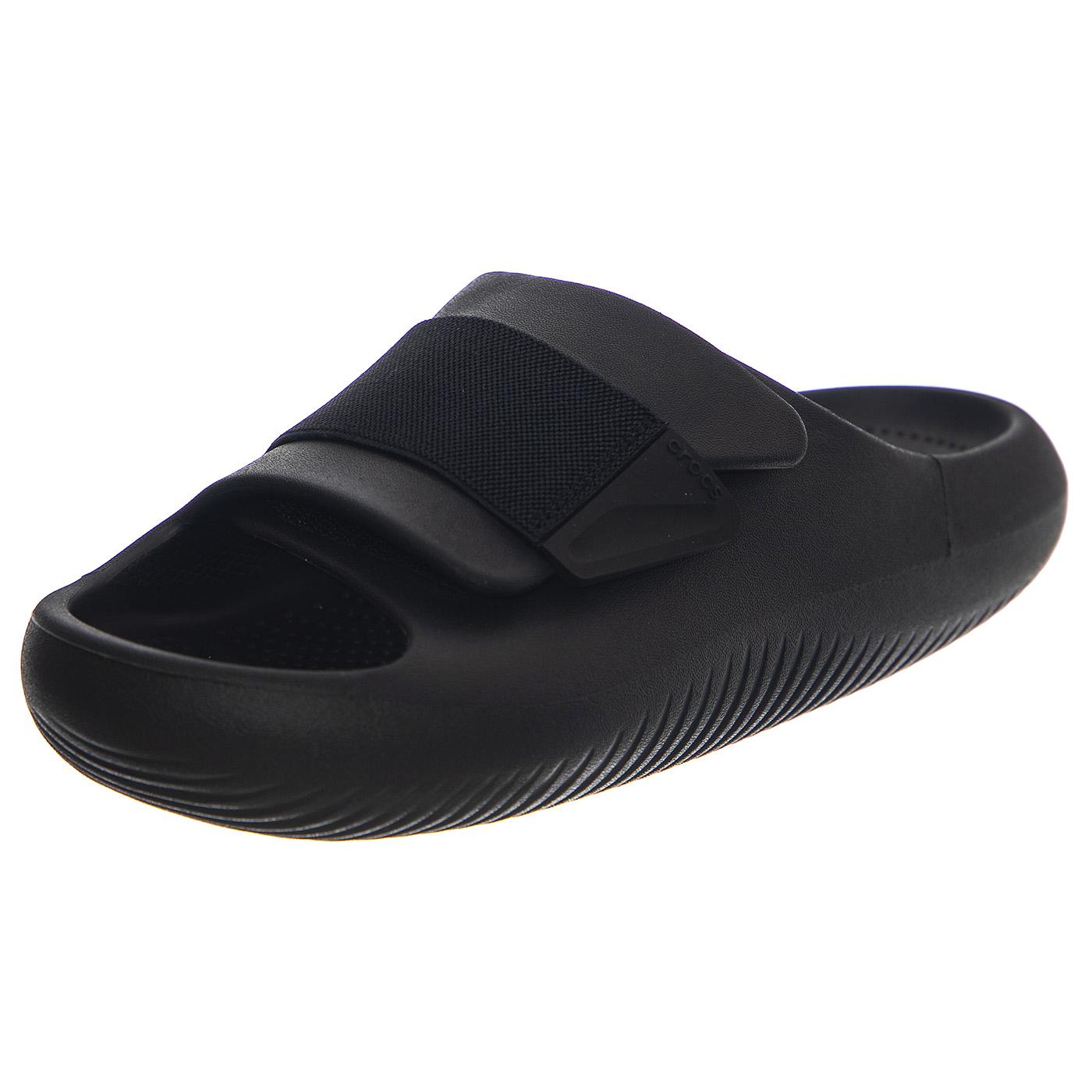 Mellow Luxe Recovery Slide Black - Sandali / Ciabatte Uomo Neri CR.209413-BLK  CROCS 