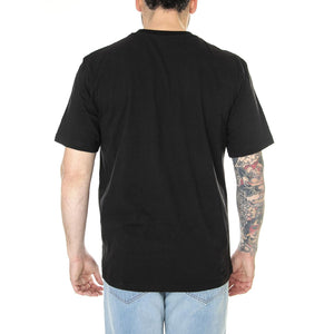 Rebel Boy T-Shirt Black - Maglietta Girocollo Uomo Nera TSH0372BLK  DOOMSDAY 