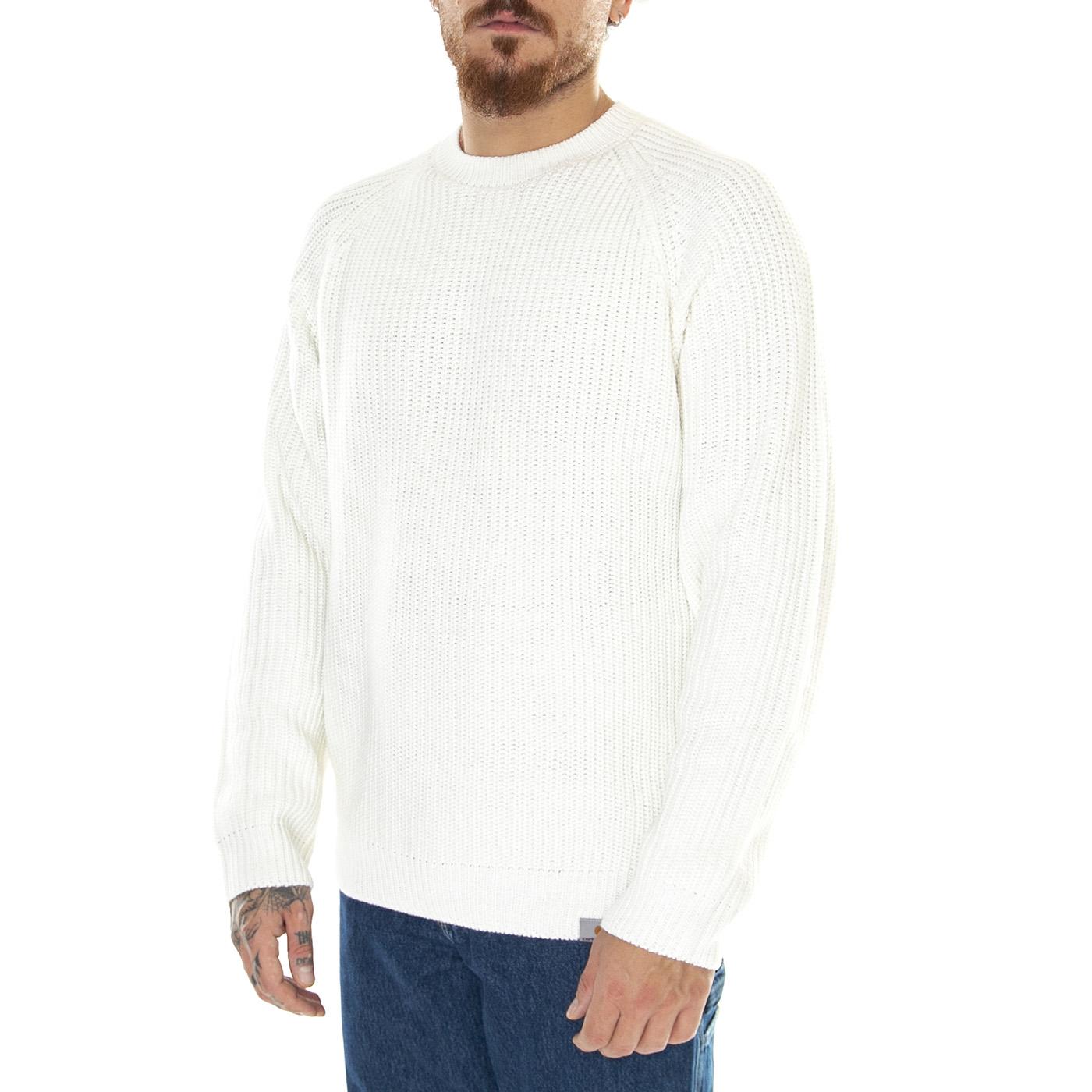 Forth Sweater Wax - Maglione Girocollo Uomo Bianco I028263.D6XX  CARHARTT WIP 