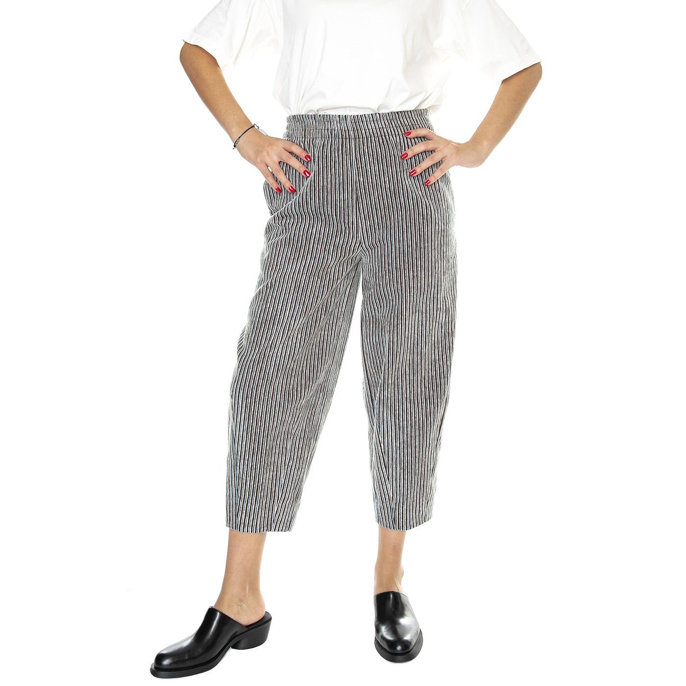 Pantaloni Prugna-Grafite-Wine - Pantaloni Donna Multicolore 321SD25035-329018-01  ALESSIA SANTI 