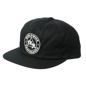 WORLDWIDE PROP SNAPBACK II BLACK 100570073-BLK  OBEY 