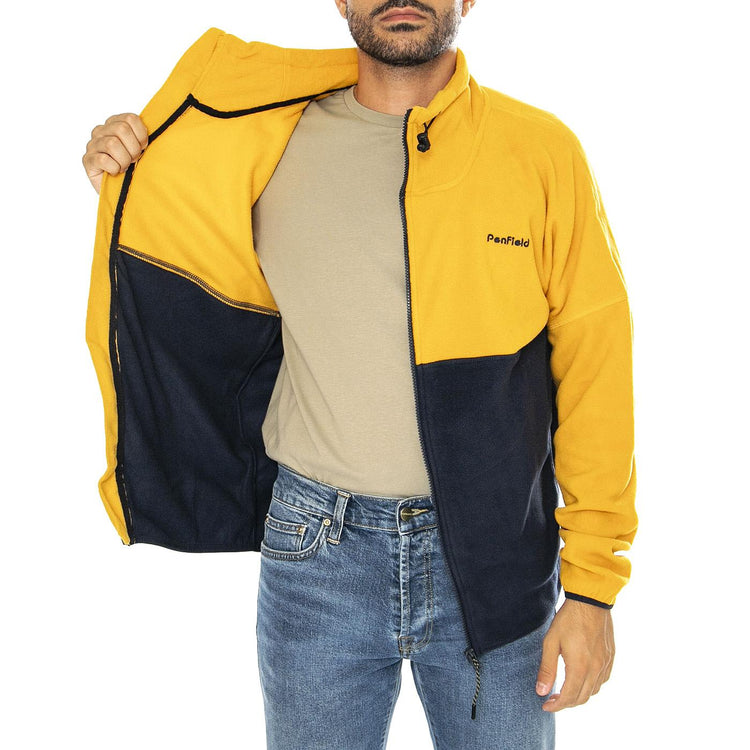 Penfield Polar Fleece Funnel N Sunflower - Felpa Uomo Multicolore PFD0103-357  PENFIELD 