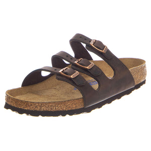 Florida SFB Habana, Oiled Leather - Sandali Donna Marroni 053901 . BIRKENSTOCK 