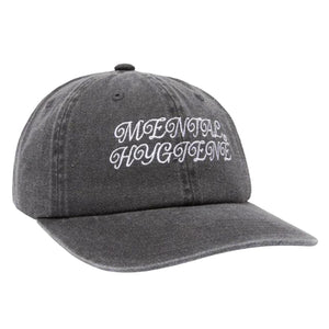 Pigment Mental 6 Panel Strapback Pigment Black - Cappellino con Visiera Nero 100580386-PIGMENT BLACK  OBEY 