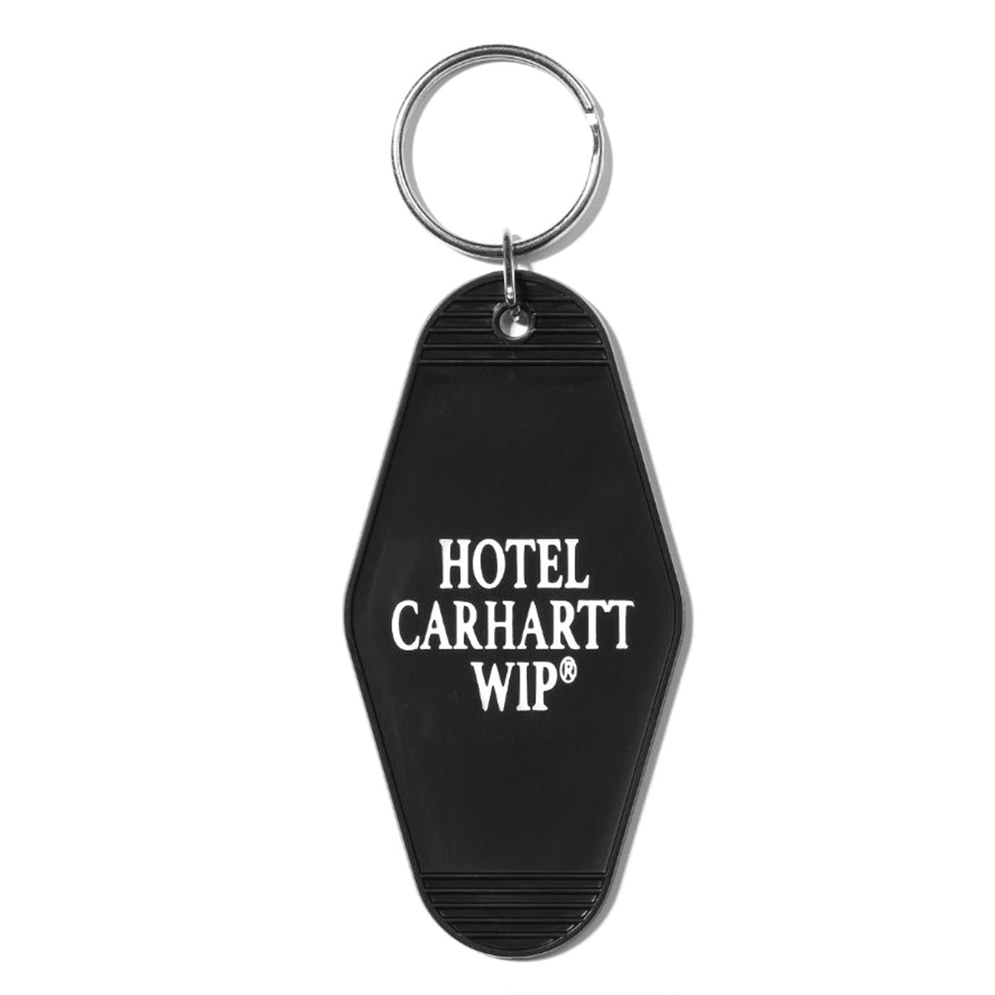Hotel Keys Keychain Black / White - Portachiavi Nero I034151.0D2XX  CARHARTT WIP 