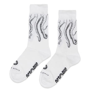 Octopus Outline Socks White - Calzini Bianchi 23SOSX03-224829  OCTOPUS 