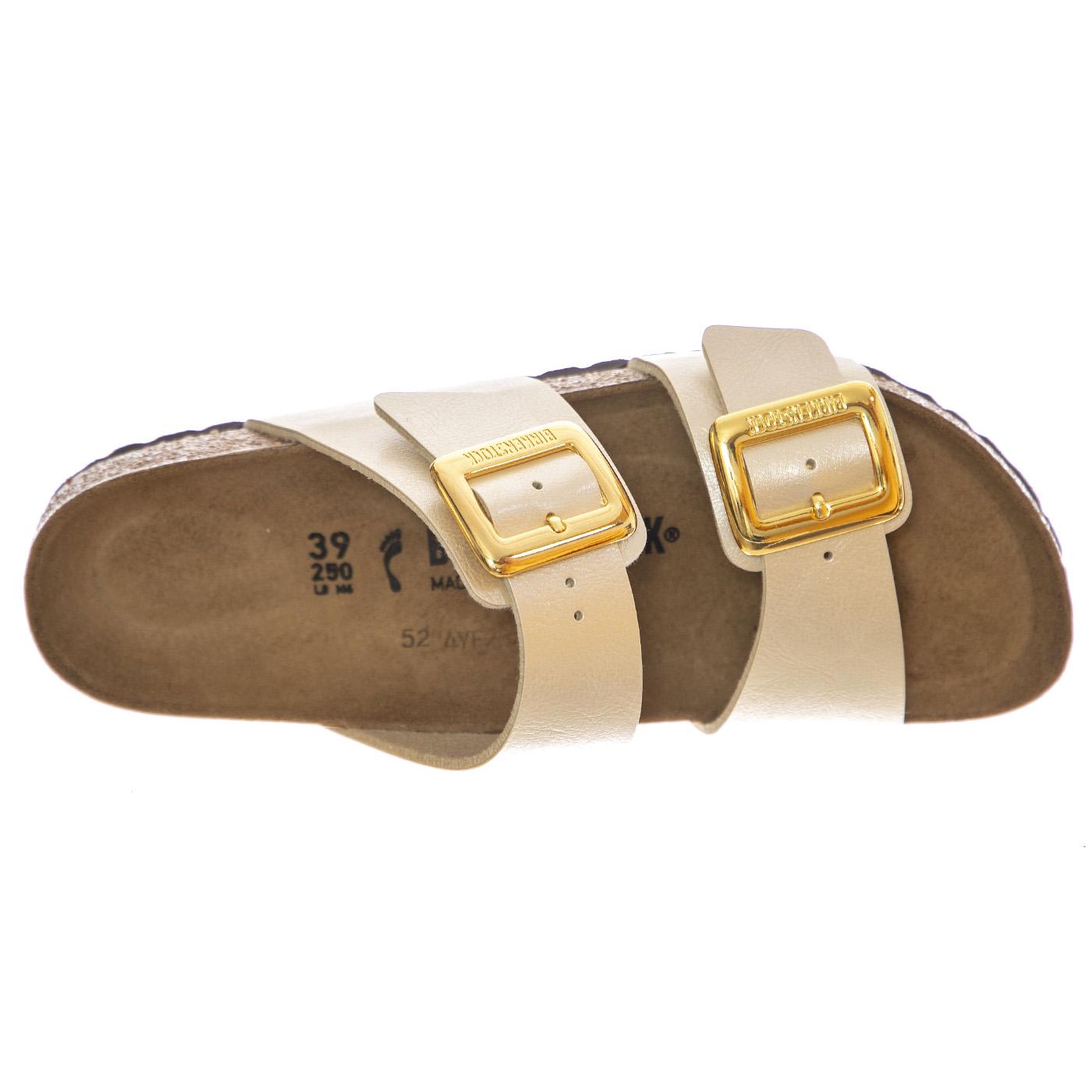 Sydney CB graceful pearl white, Birko Flor - Sandali Donna Beige 1029492  BIRKENSTOCK 