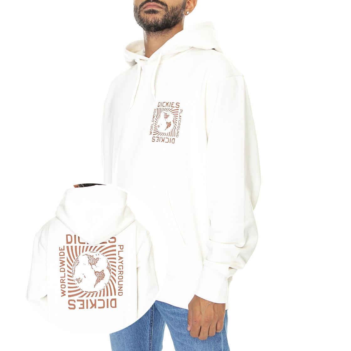 Marbury Hoodie Ecru - Felpa con Cappuccio Uomo Beige DK0A4XYTECR1  DICKIES 