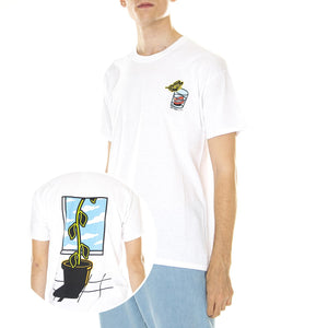 M' Erk14 For London 011 White - Maglietta Girocollo Uomo Bianca ERK14-011  LONDON STORE 