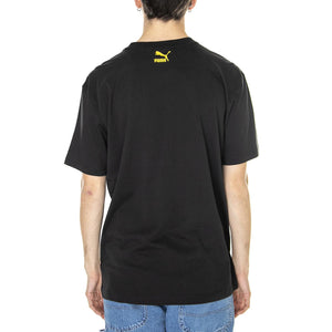 M' PUMA x STAPLE Graphic Tee PUMA Black - Maglietta Girocollo Uomo Nera 539935-01  PUMA 
