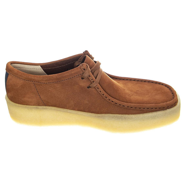 Wallabee Cup Tan Nubuck - Scarpe Stringate Profilo Basso Uomo Marroni M-0061515935  CLARKS 